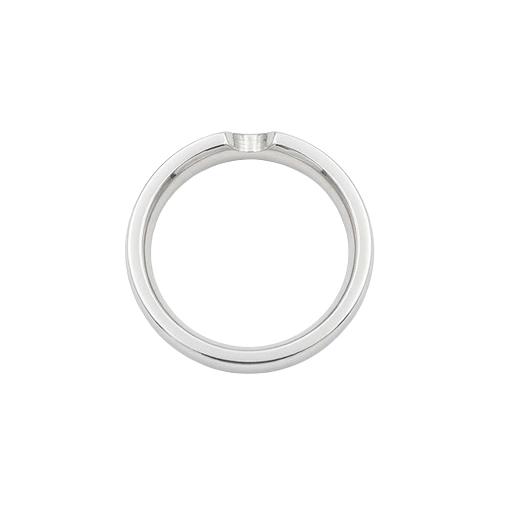 Anillo Wave con Pavé de Zirconias, Acero Inoxidable, Ame Glam Pop Fantasy