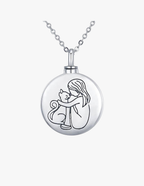Collar de Plata .925, Cat Urn, Miow