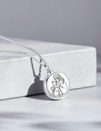 Collar de Plata .925, Cat Urn, Miow