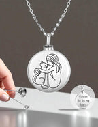 Collar de Plata .925, Cat Urn, Miow