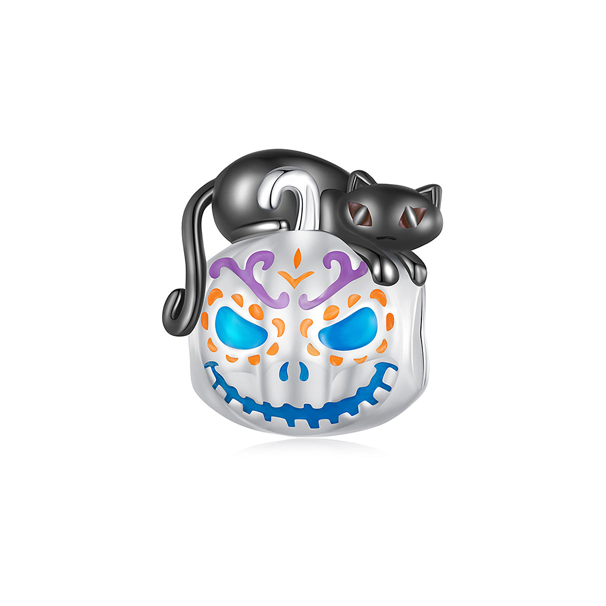 Charm de Plata .925, Scary Cat, Miow