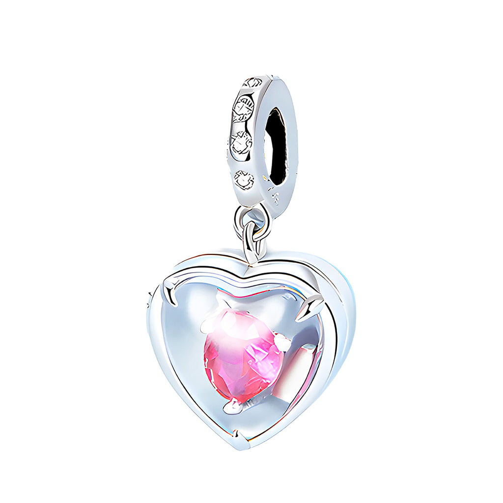 Charm de Corazón, Plata .925, Ame Glam Pop