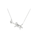 Collar de Plata .925, Butterfly Cat, Miow