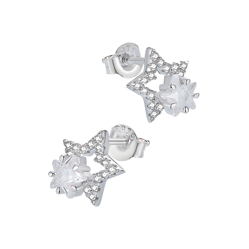 Aretes de Estrella, Plata .925, Ame Glam Pop