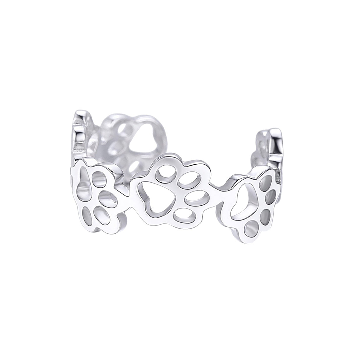 Anillo de Plata .925, Silver Footprint, Miow