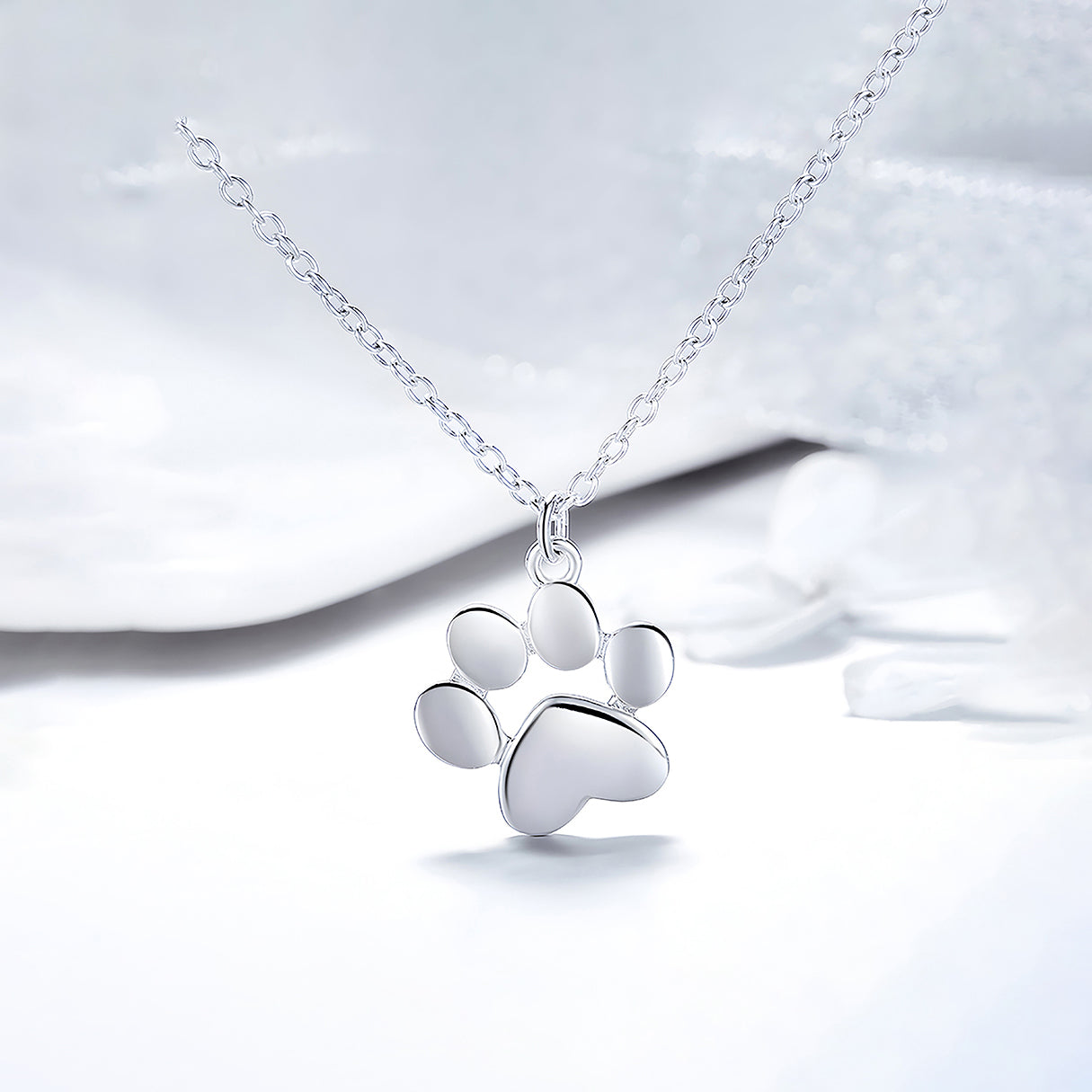 Collar de Plata .925, Cat'S Footprint, Miow