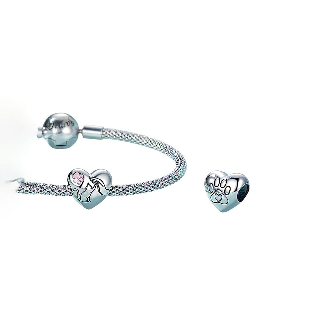 Charm de Plata .925, Cat Friendship, Miow