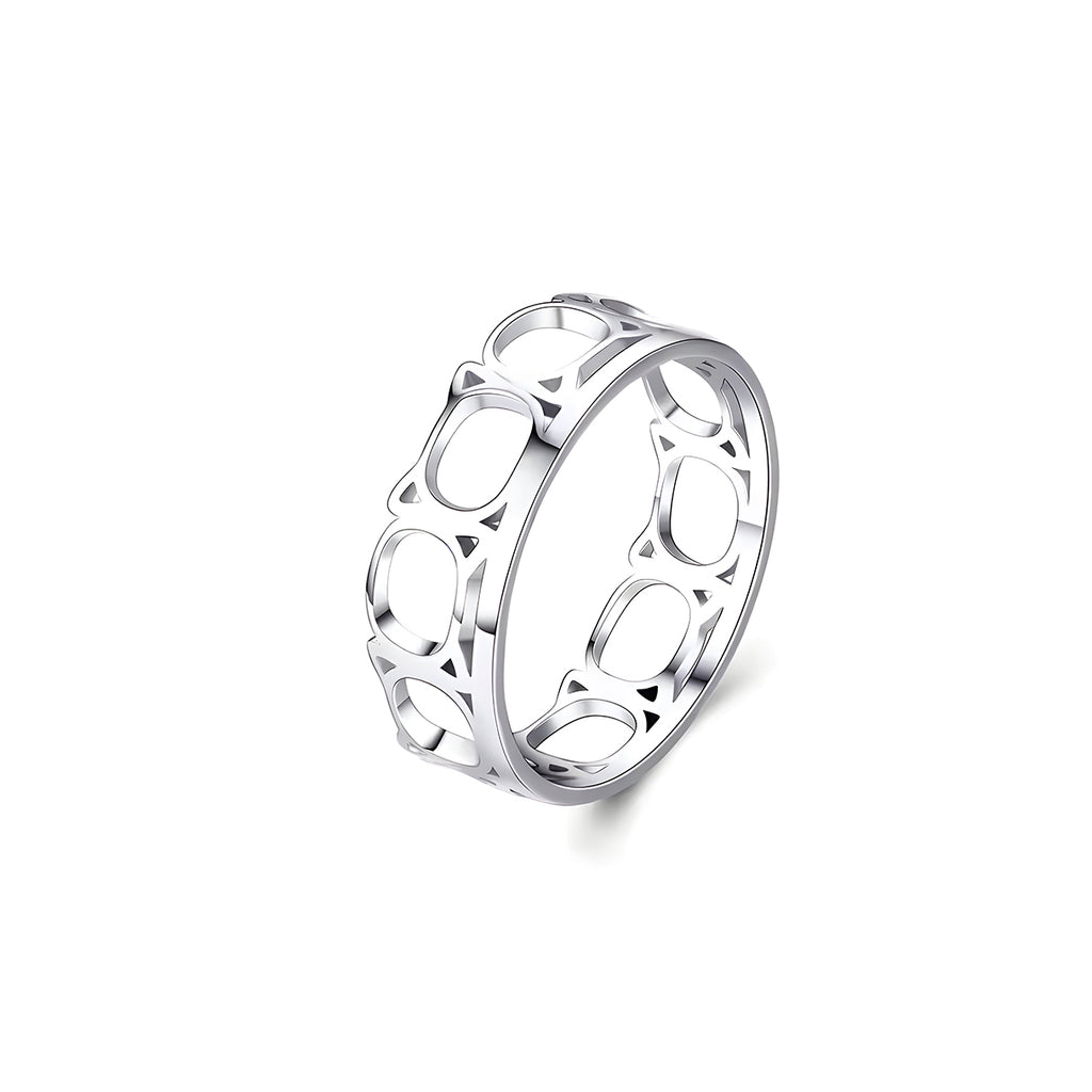 Anillo de Plata .925, Cat Head Spinning, Miow N°8