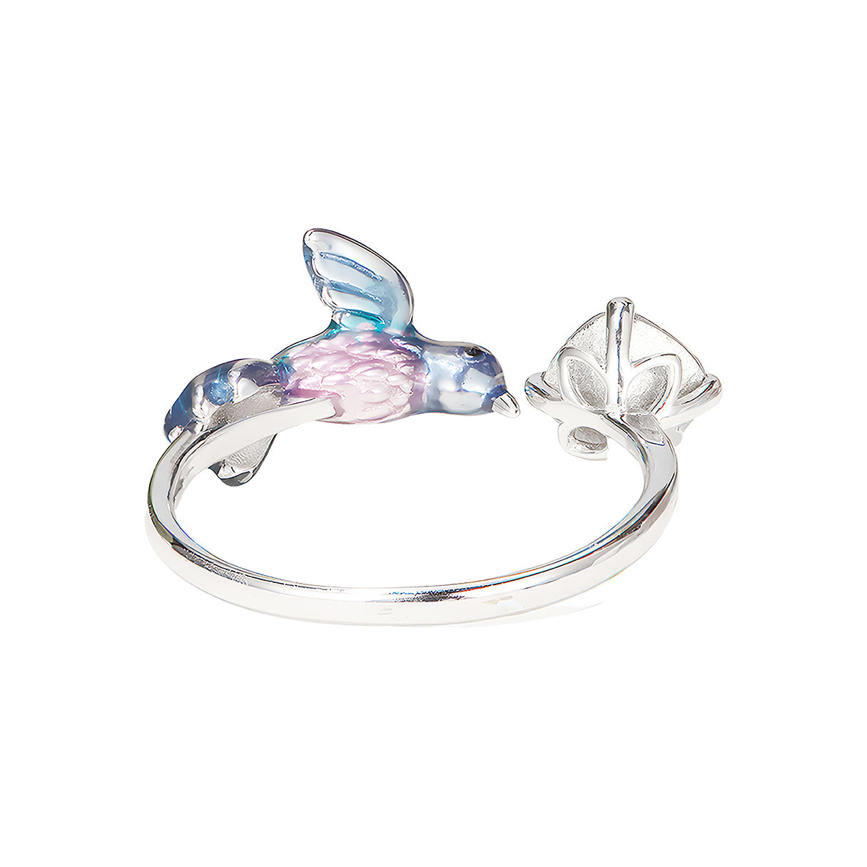 Anillo de Colibrí, Plata .925, Ame Glam Pop