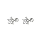 Aretes de Estrella, Plata .925, Ame Glam Pop