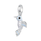 Charm de Colibrí, Plata .925, Ame Glam Pop