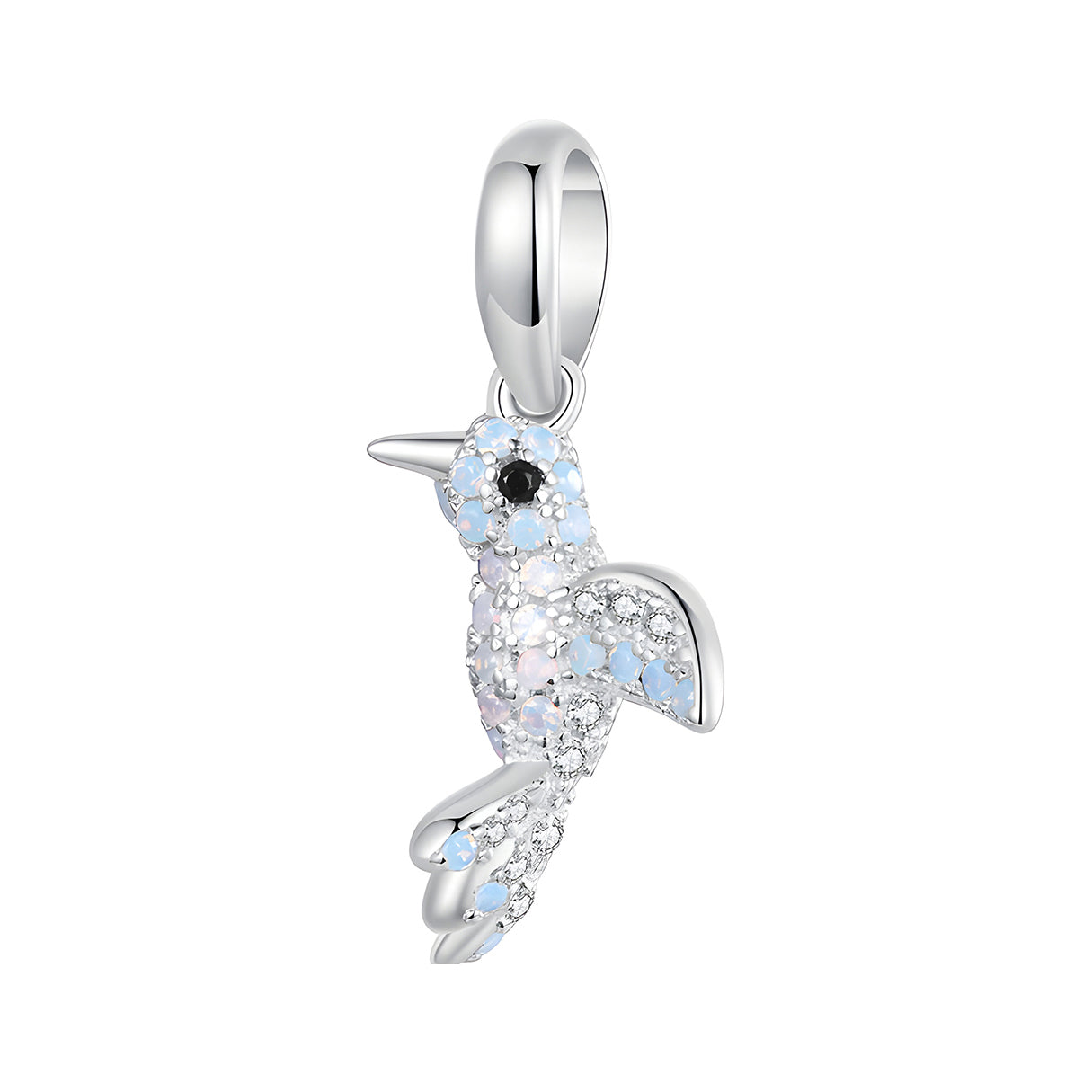 Charm de Colibrí, Plata .925, Ame Glam Pop