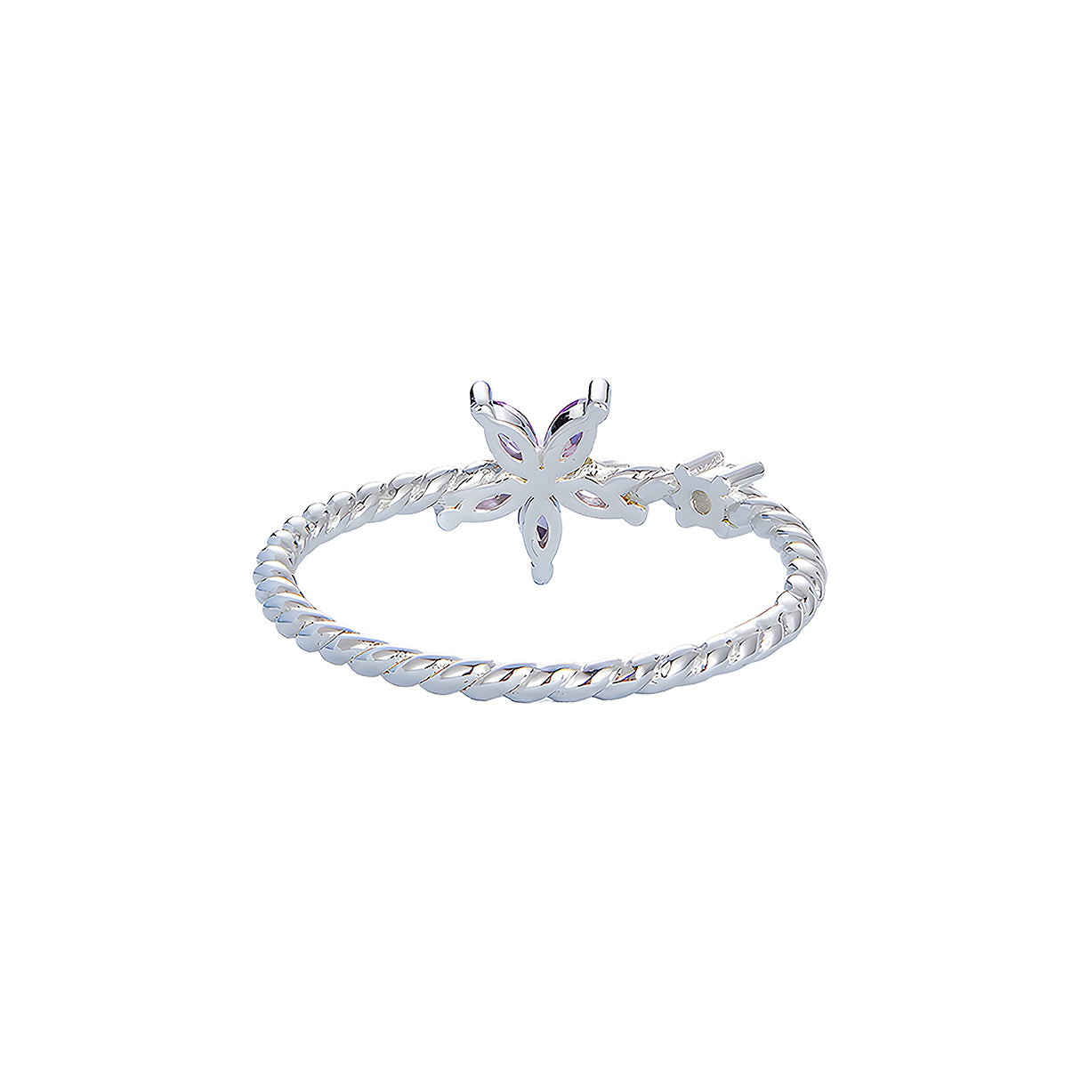 Anillo de Flor, Plata .925, Ame Glam Pop N°6