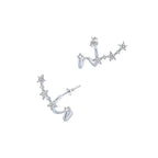 Aretes de Estrella, Plata .925, Ame Glam Pop