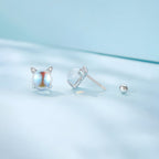 Aretes de Plata .925, Cat Eye, Miow
