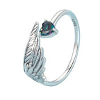 Anillo de Corazón, Plata .925, Ame Glam Pop