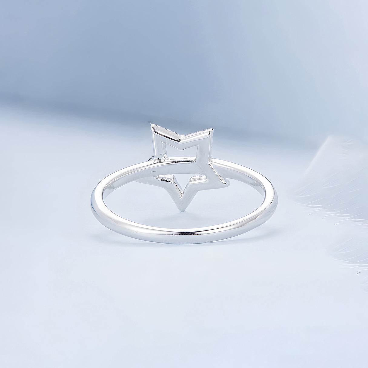 Anillo de Estrella, Plata .925, Ame Glam Pop N°8