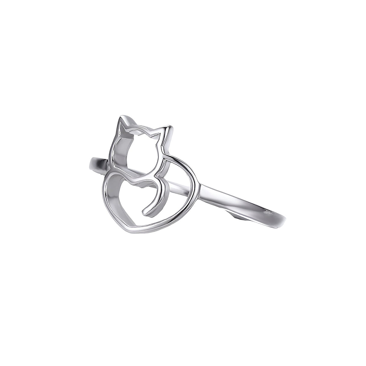 Anillo de Plata .925, Cat'S Love, Miow N°6