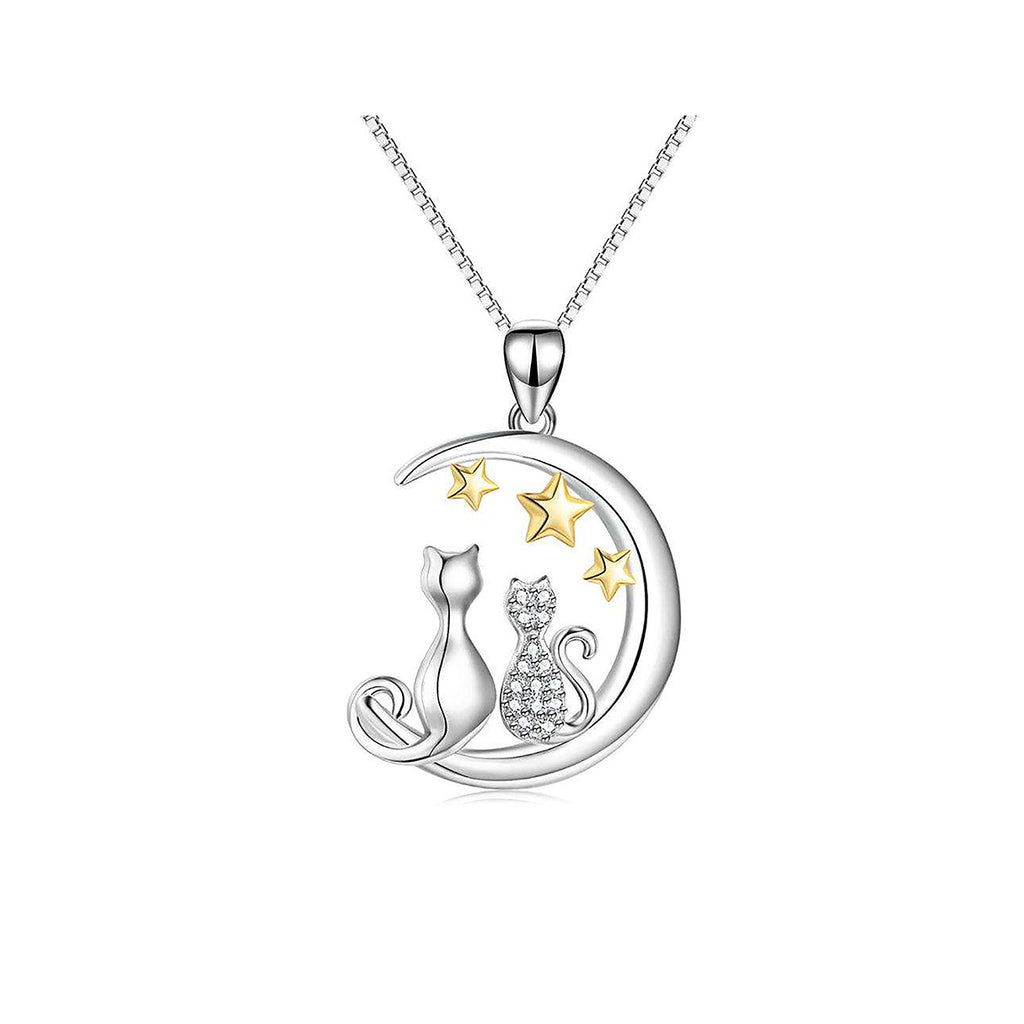 Collar de Plata .925, Cat Moon, Miow