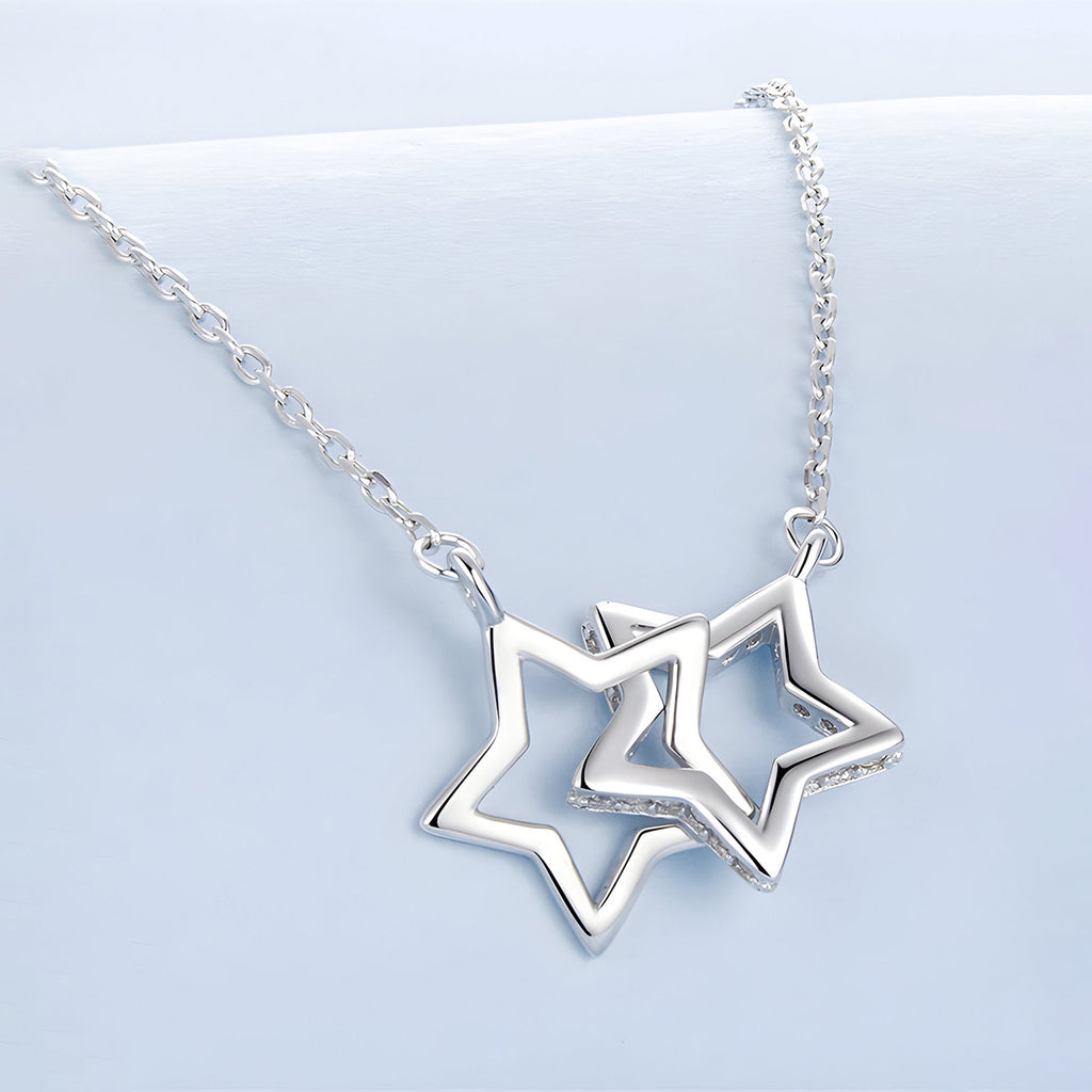 Collar de Estrella, Plata .925, Ame Glam Pop