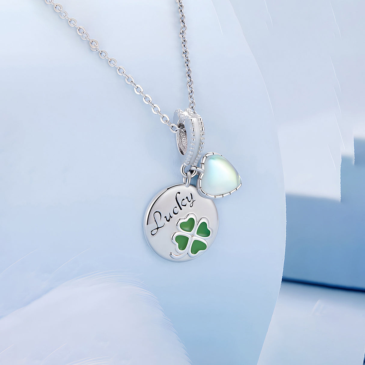 Charm de Trébol, Plata .925, Ame Glam Pop