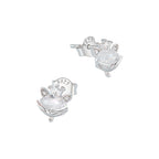 Aretes de Flor, Plata .925, Ame Glam Pop