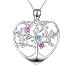 Collar de Árbol de la Vida, Plata .925, Ame Glam Pop