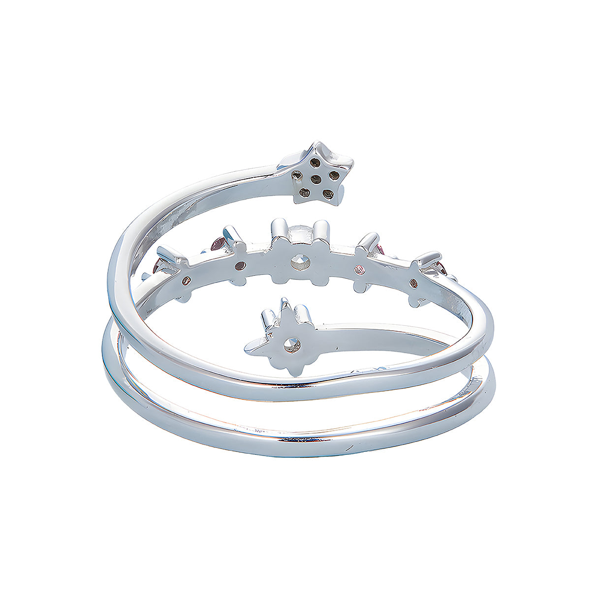 Anillo de Estrella, Plata .925, Ame Glam Pop