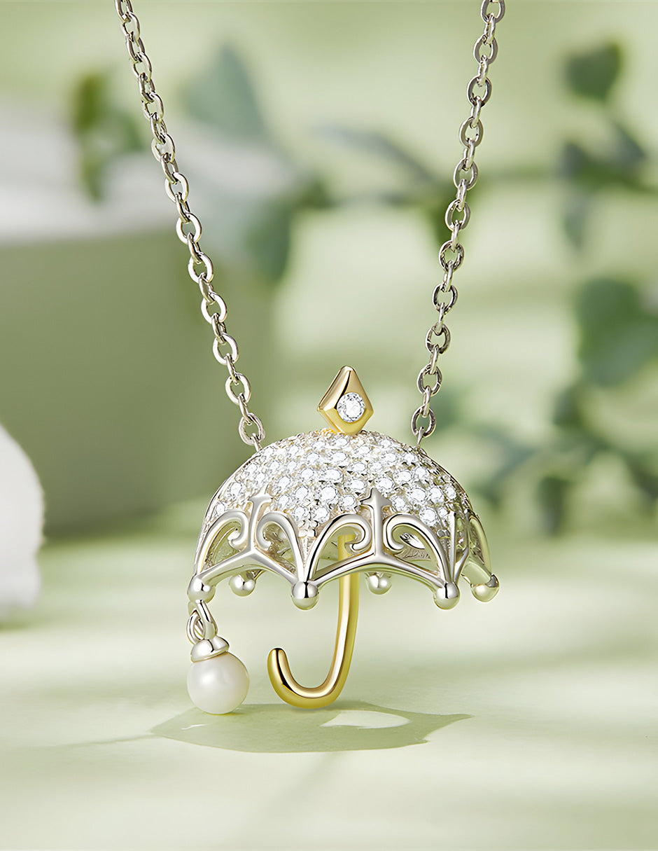 Charm de Sombrilla, Plata .925, Ame Glam Pop