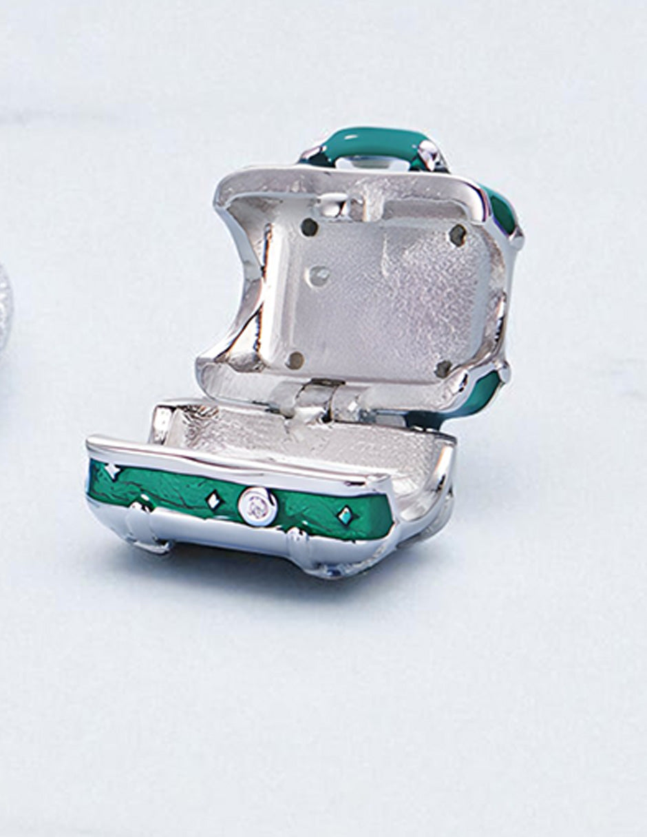Charm de Maleta, Plata .925, Ame Glam Pop