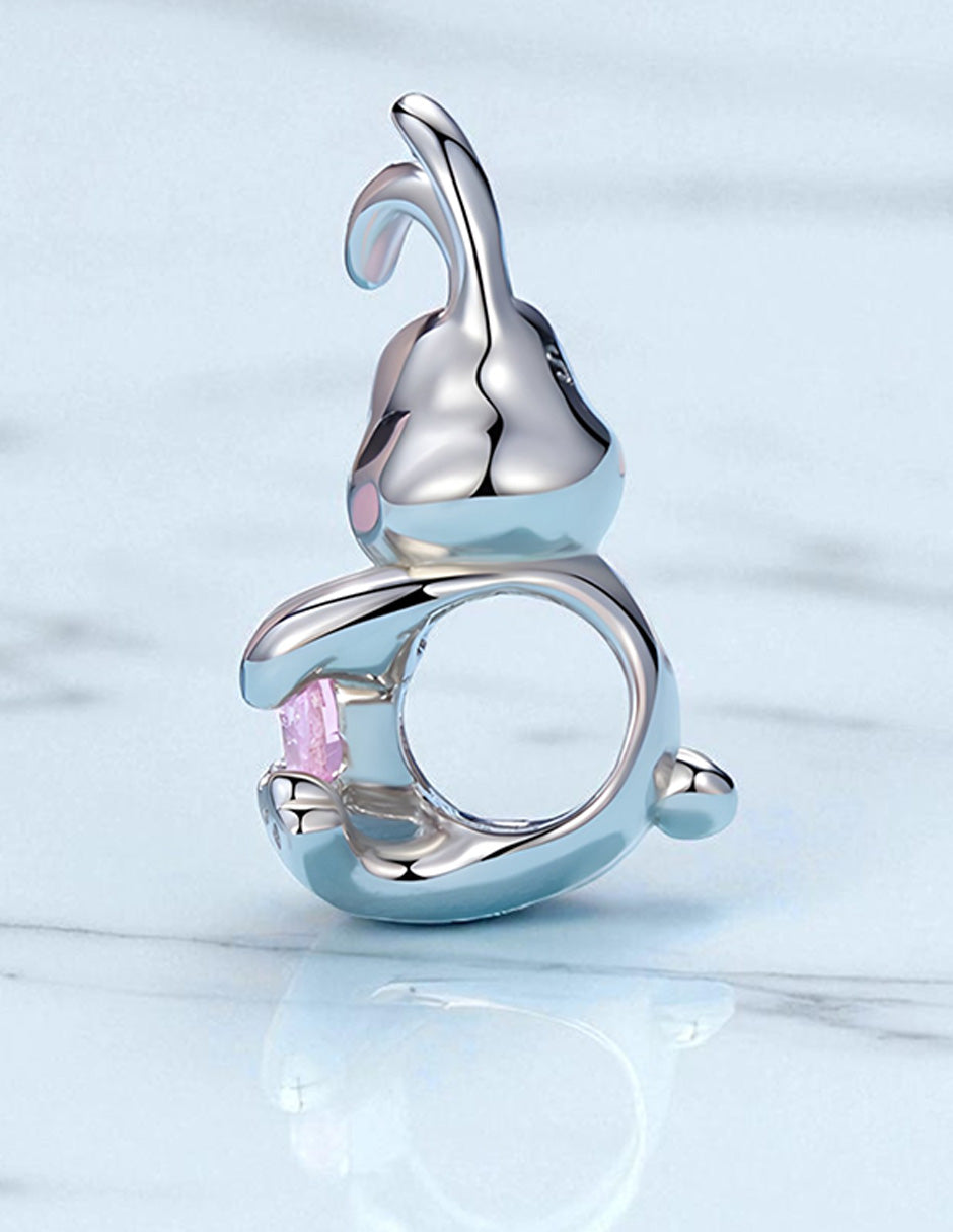 Charm de Conejo, Plata .925, Ame Glam Pop
