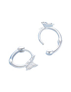 Aretes de Mariposa, Plata .925, Ame Glam Pop