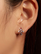 Aretes de Pez, Plata .925, Ame Glam Pop