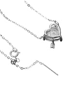 Collar de Corazón, Plata .925, Ame Glam Pop