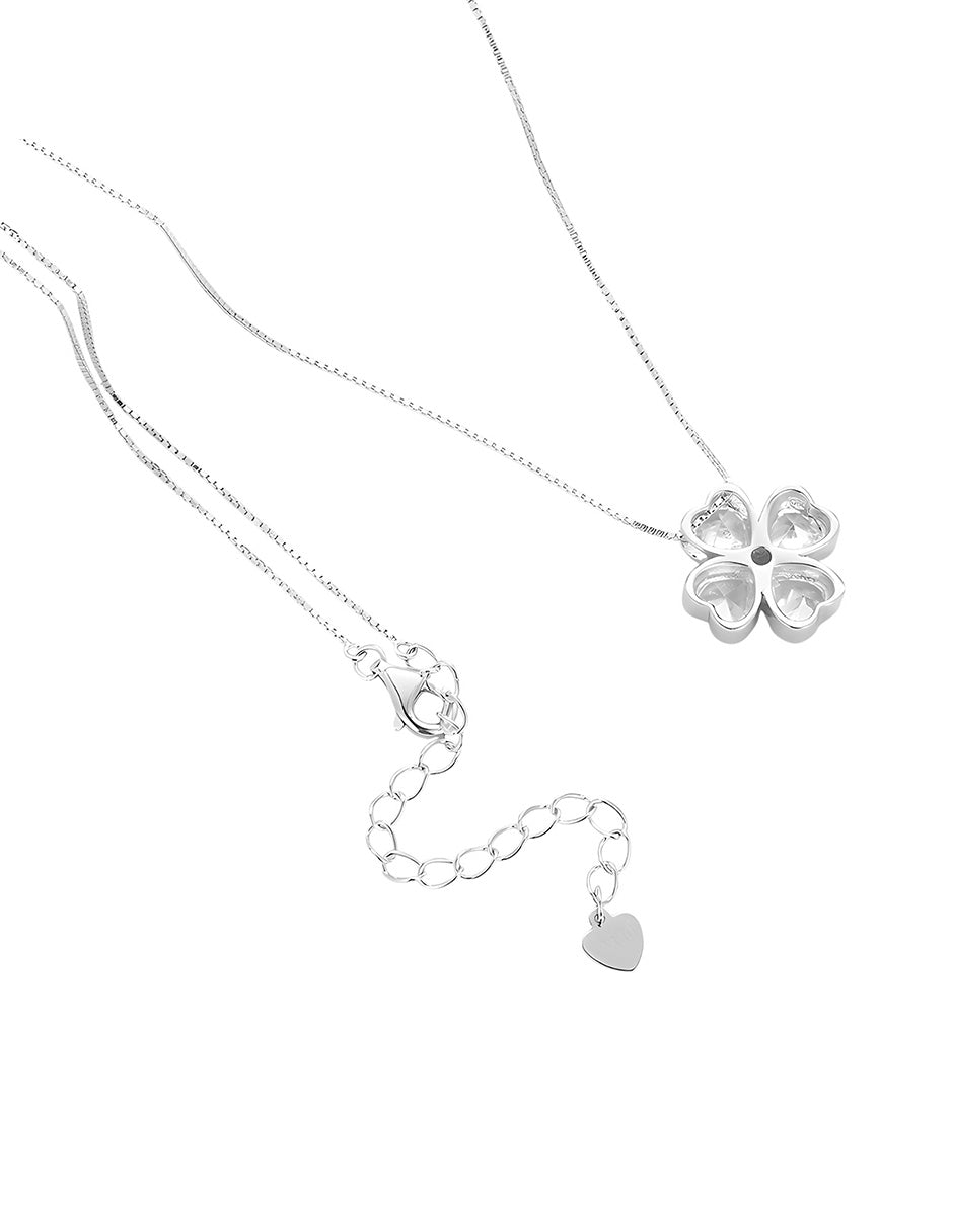 Collar de Trébol, Plata .925, Ame Glam Pop