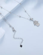 Collar Mano Fátima, Plata .925, Ame Glam Pop
