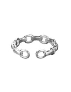 Anillo de Cadena, Plata .925, Ame Glam Pop