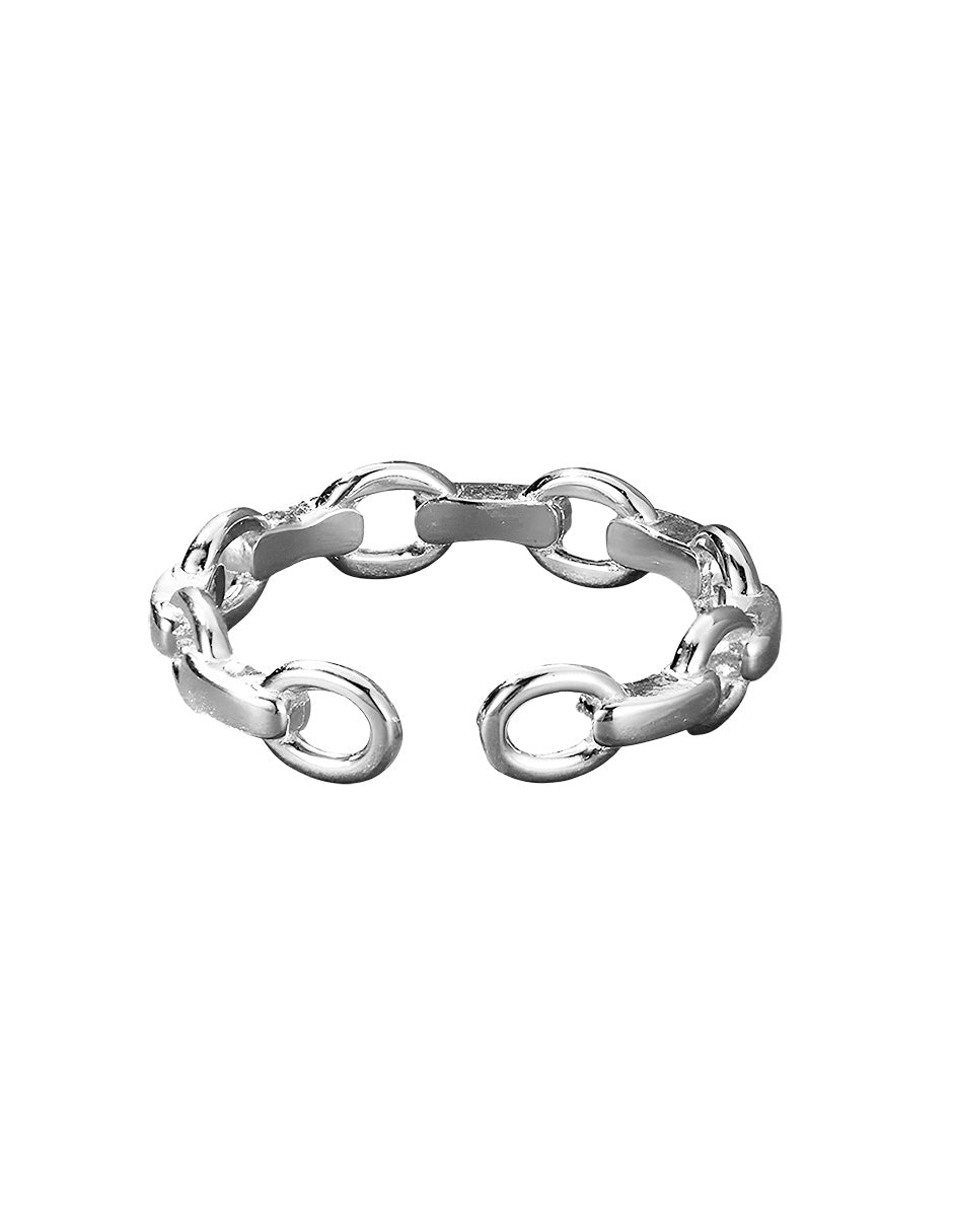 Anillo de Cadena, Plata .925, Ame Glam Pop