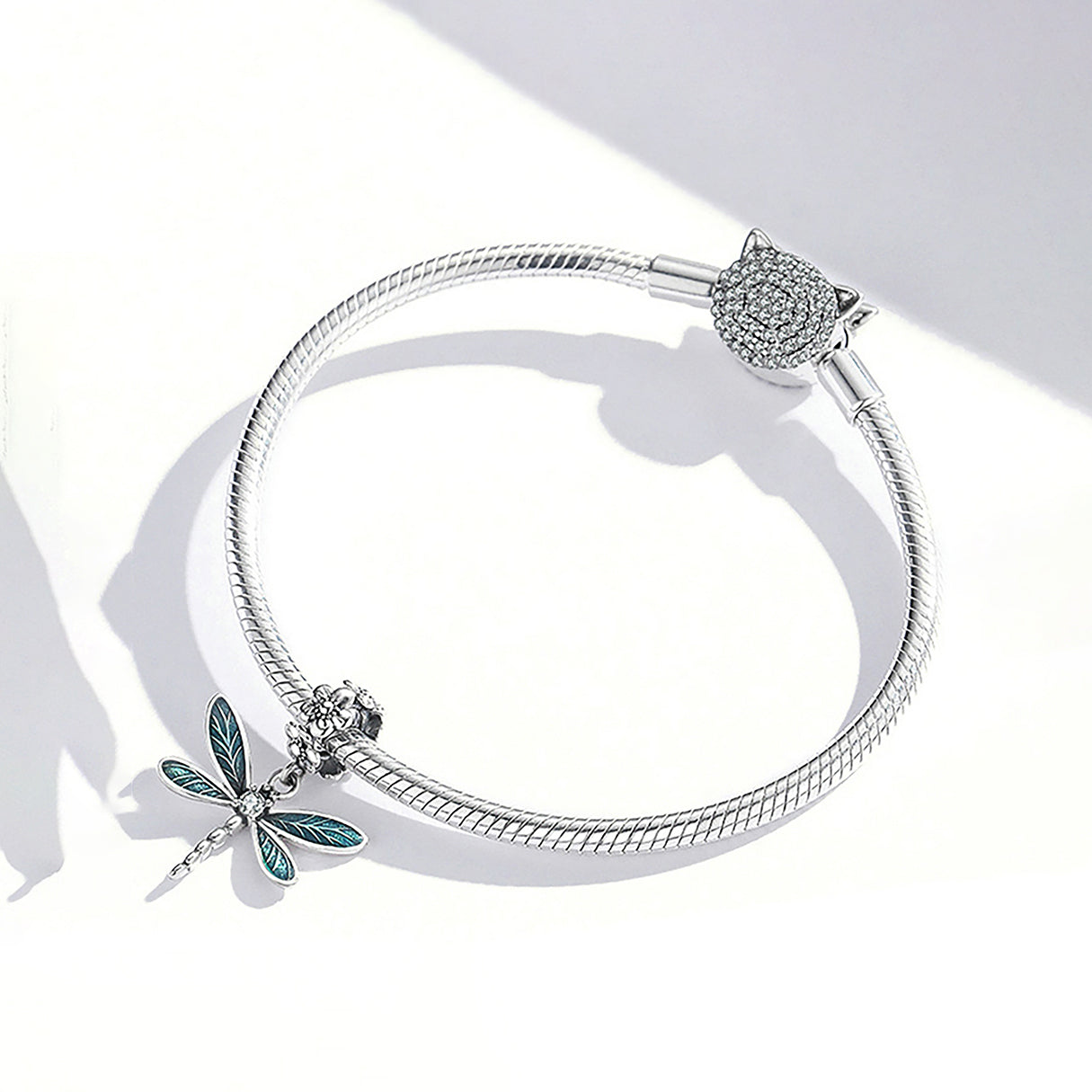 Charm de Libélula, Plata .925, Ame Glam Pop
