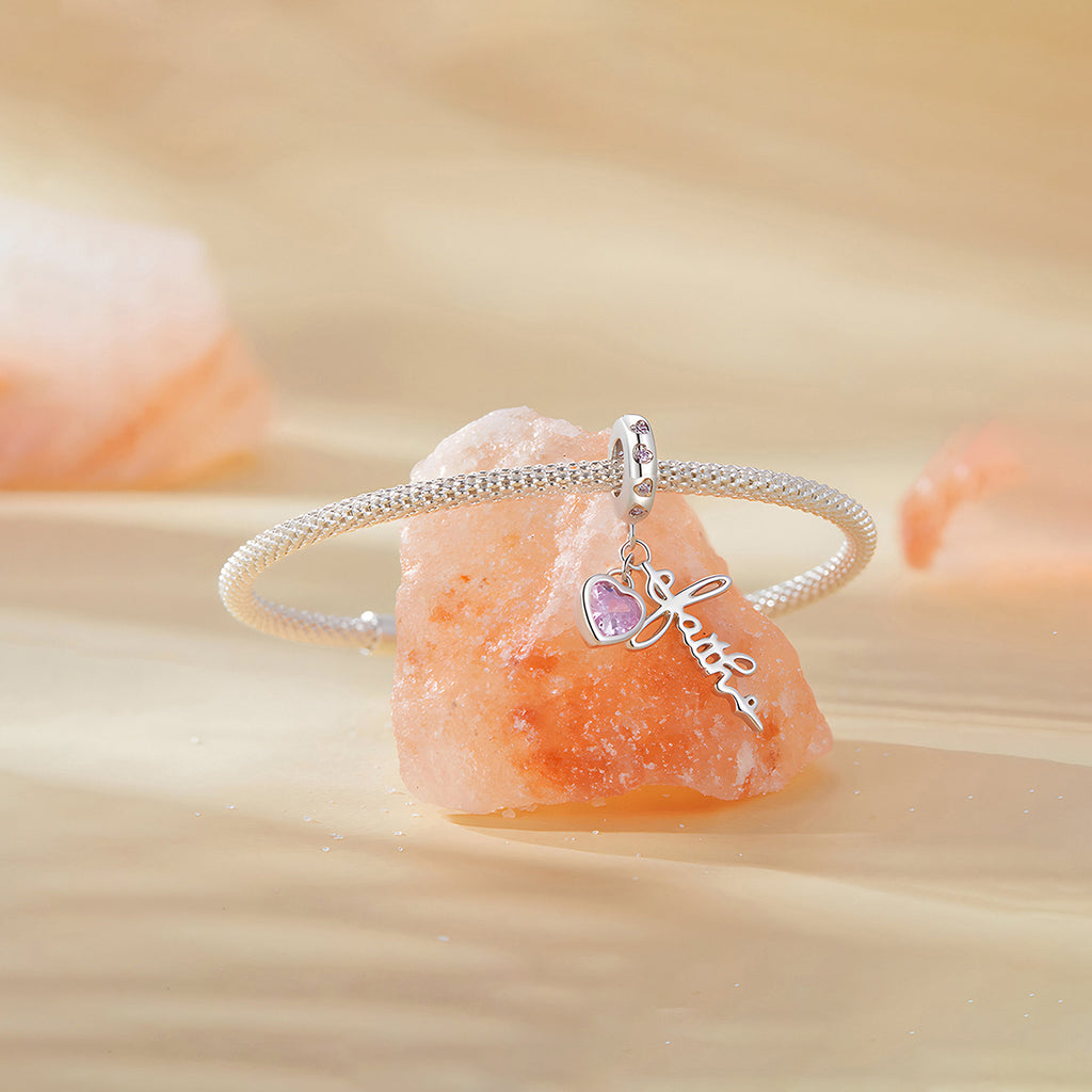 Charm de Corazón, Plata .925, Ame Glam Pop