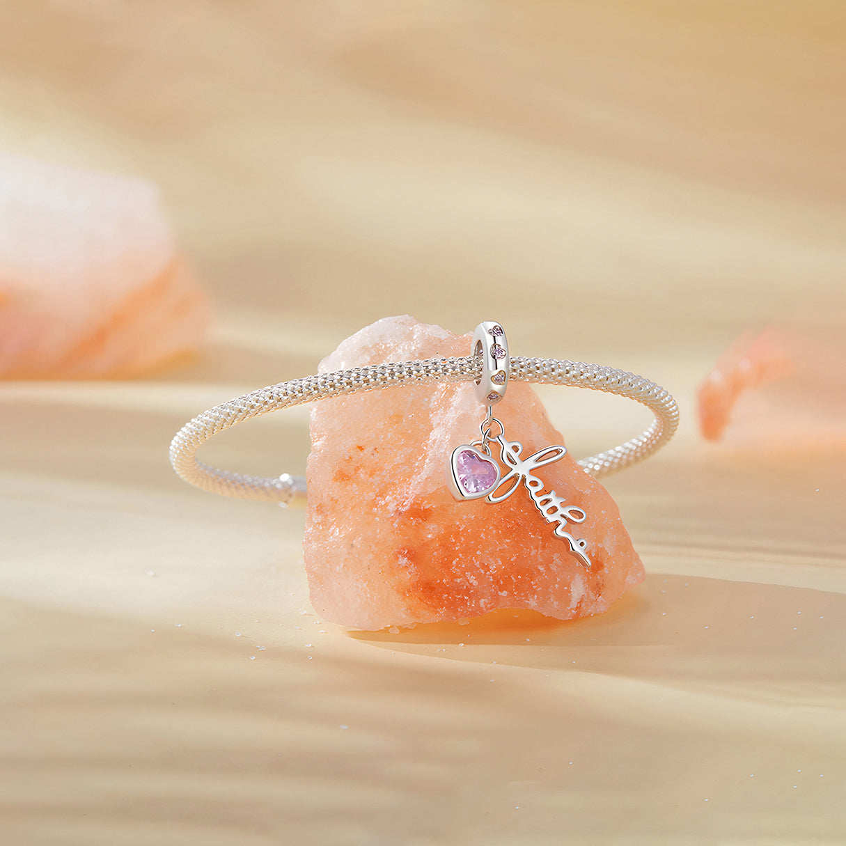 Charm de Corazón, Plata .925, Ame Glam Pop