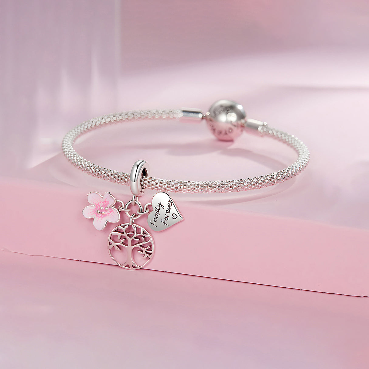 Charm de Árbol de La Vida, Plata .925, Ame Glam Pop