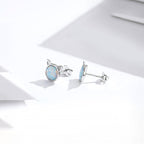 Aretes de Plata .925, Two Moon Cat, Miow