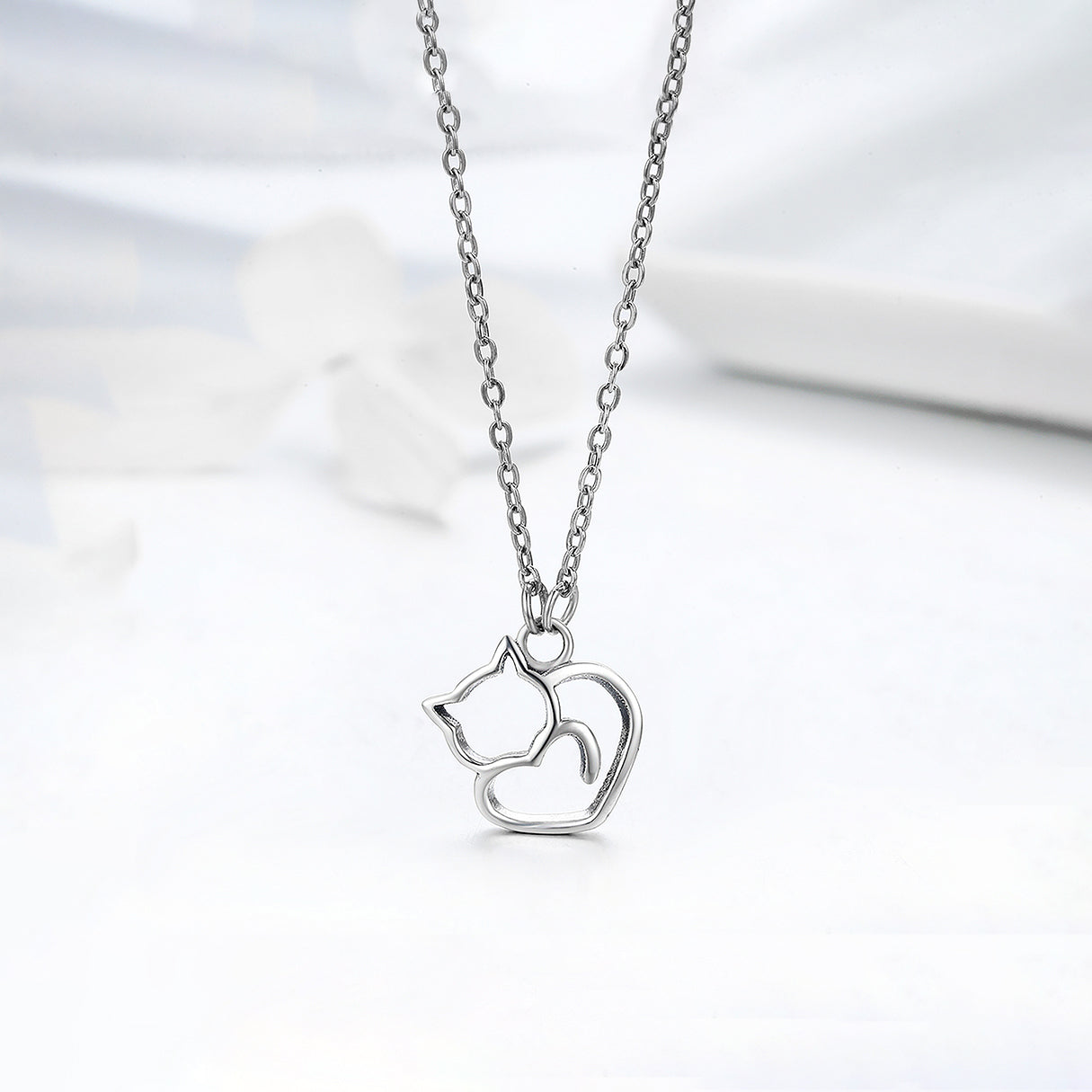 Collar de Plata .925, Cat'S Love, Miow