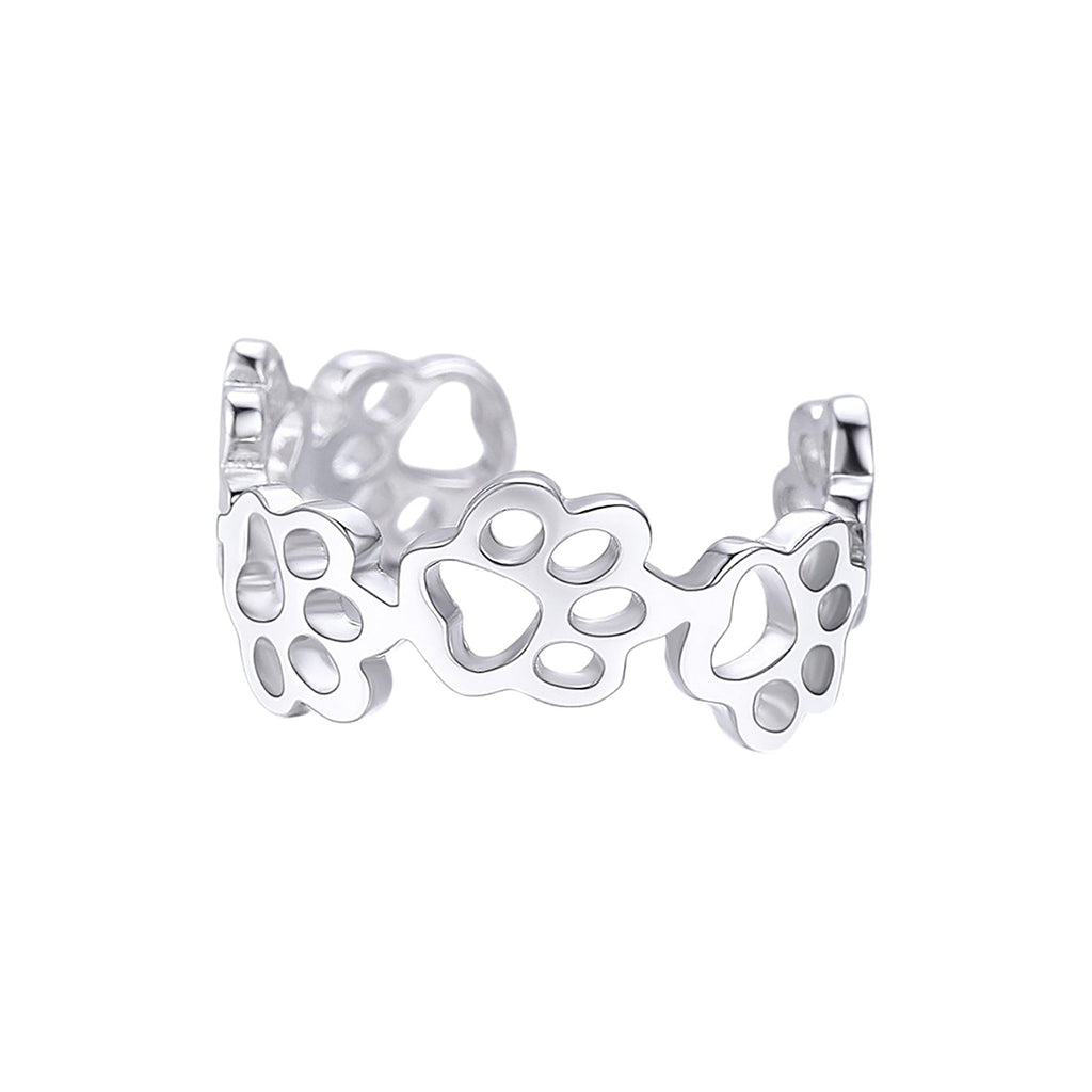 Anillo de Plata .925, Silver Footprint, Miow