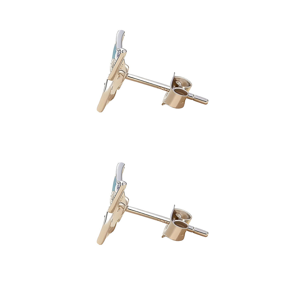 Aretes de Mariposa, Plata .925, Ame Glam Pop