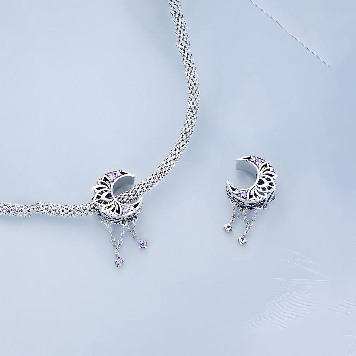Charm de Luna, Plata .925, Ame Glam Pop