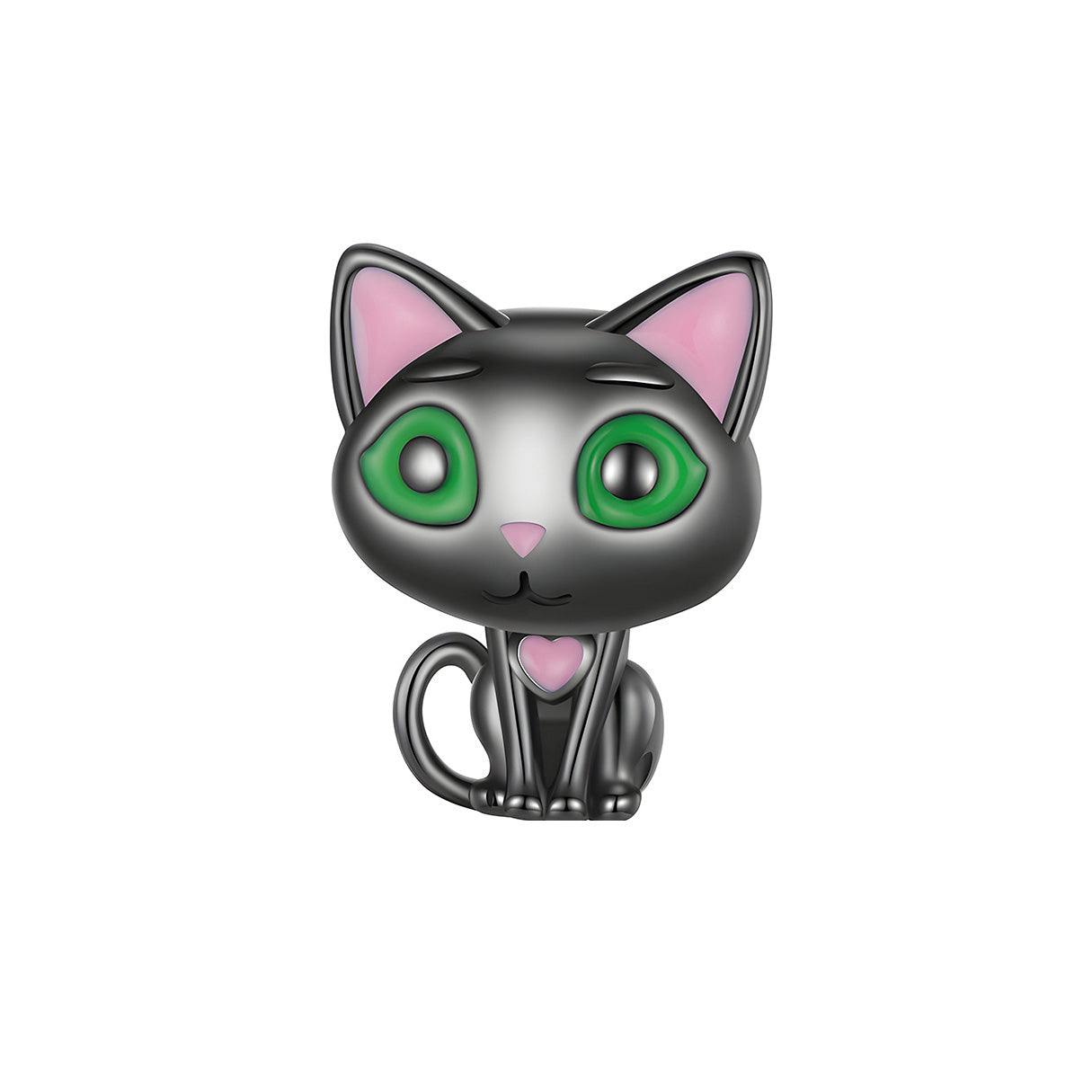 Charm de Plata .925, Eternal Cat, Miow