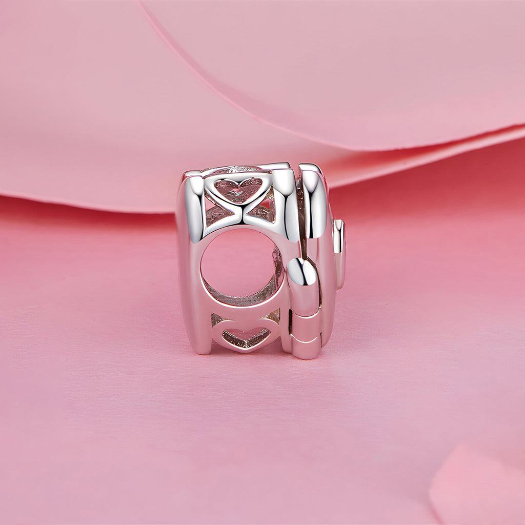 Charm de Corazón, Plata .925, Ame Glam Pop