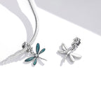 Charm de Libélula, Plata .925, Ame Glam Pop